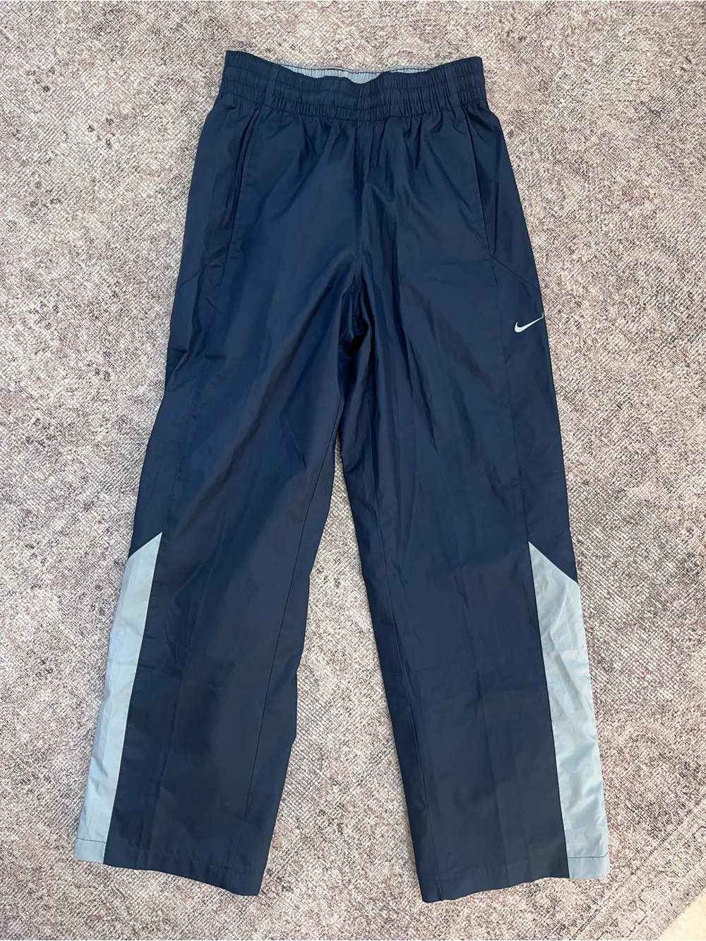 Nike y2k 90s Navy Basketball Performance Track Pants M | Streetwear